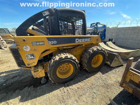 john deere skid steer model 320|john deere 320 skid steer for sale.